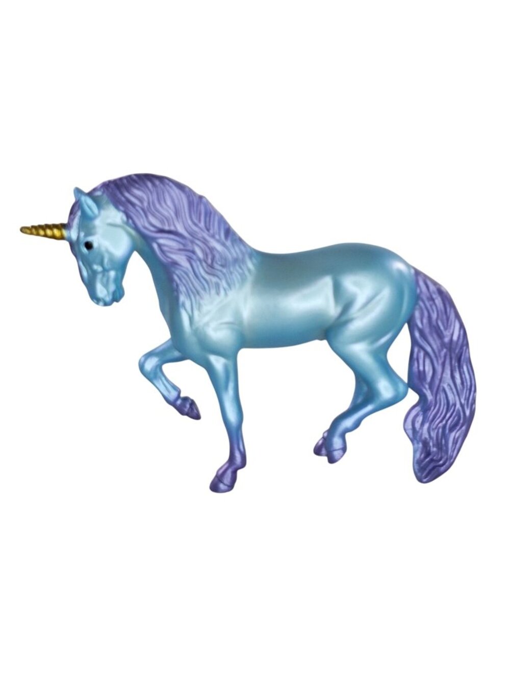 Breyer Stablemate Unicorn Blue Purple Andalusian Horse #59218 From Magic Stable